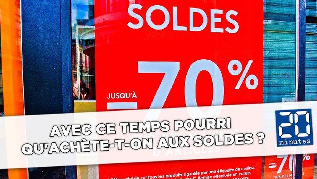 Avec ce temps pourri, qu'achète-t-on aux soldes ?