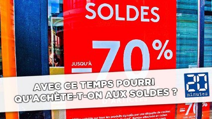 Avec ce temps pourri, qu'achète-t-on aux soldes ?