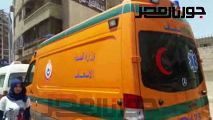 اعتصام عمال مرفق الاسعاف بطنطا