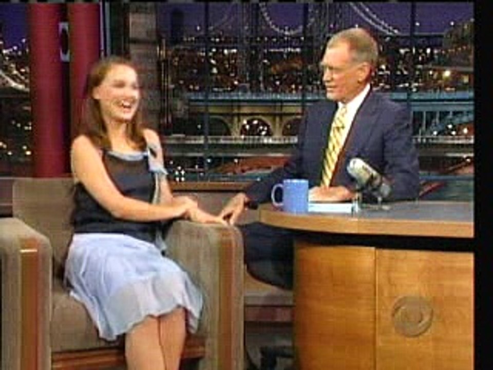 Natalie Portman on The Late Show with David Letterman - April 28, 2000