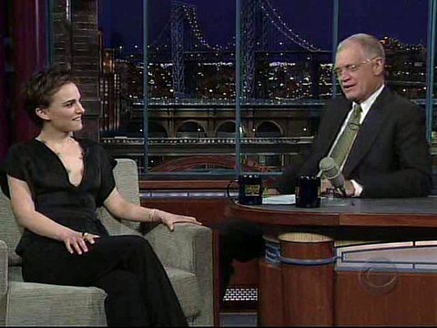 Natalie Portman on The Late Show with David Letterman - March 14, 2006