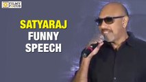 Satyaraj Funny Speech at Dora Movie Audio Launch - Filmyfocus.com