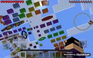 Minecraft Maps Parkuor Rainbow Run ● Mới vào đã cho tự tử ● Minecraft Pocket Edition 0.15.0