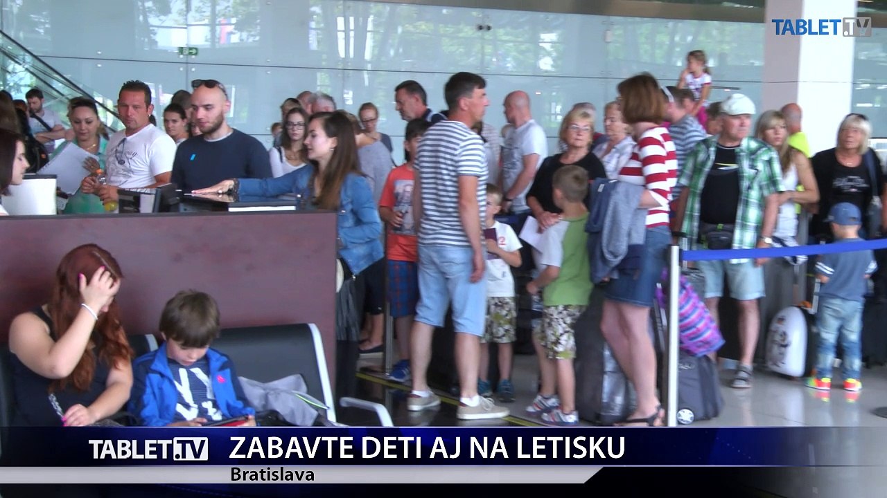 Zabavte deti aj na letisku, na mnohých už nájdete detské kútiky 