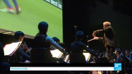 An unlikely marriage at EURO 2016? Paris philharmonic orchestra interprets live Croatia-Spain game