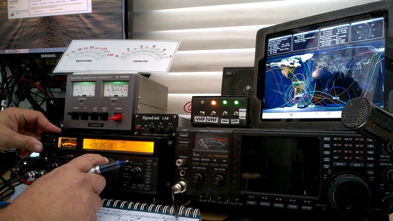 2'46" EN Fuji Oscar FO-29 ORBITA # 94.105