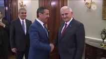 Başbakan Yıldırım, KKTC Dışişleri Bakanı Ertuğruloğlu'nu Kabul Etti
