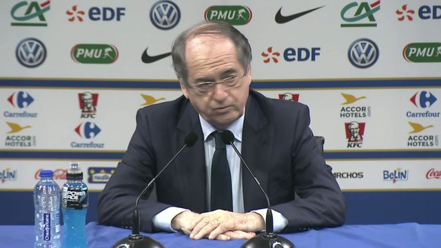 Foot - Euro - Bleus : Le Graët «Lloris est totalement respecté par les 22 joueurs»