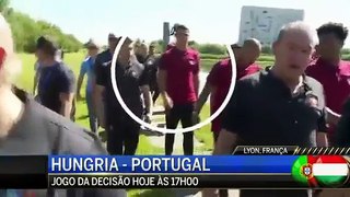 Cristiano Ronaldo throws reporter's microphone into lake [Euro 2016]