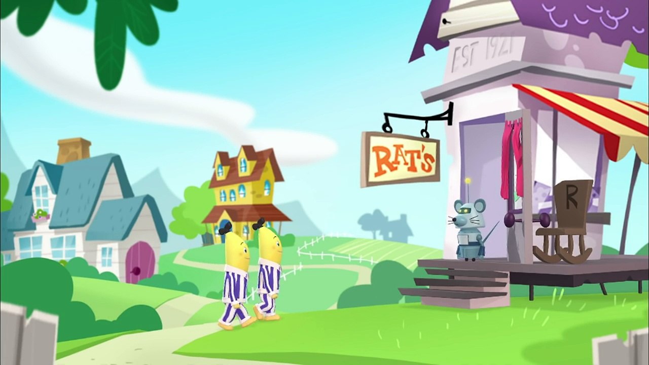 Rat Picnic Bananas In Pyjamas