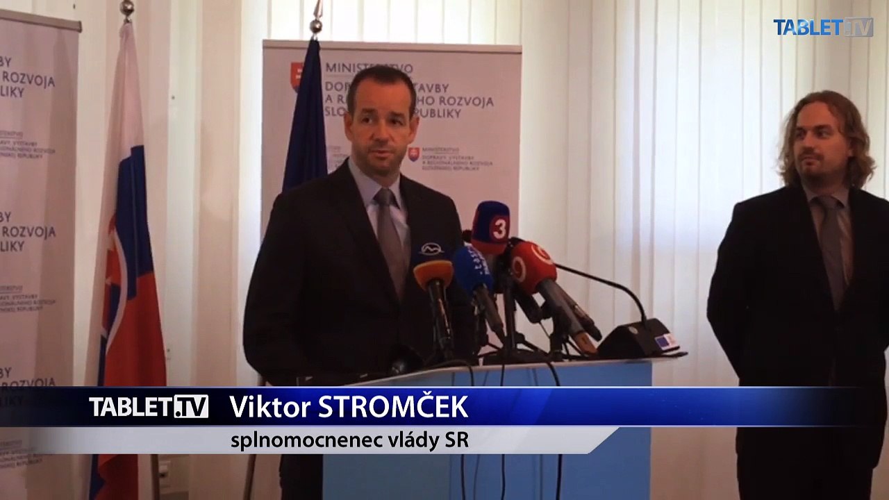ZÁZNAM: Brífing splnomocnenca vlády pre strategické investície V. Stromčeka  