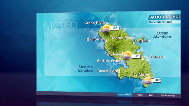 METEO MATIN MARTINIQUE 220616