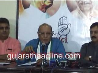 Gujarat Congress Press Conference on Price Rise in Ahmedabad at GPCC
