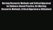 Read Nursing Research: Methods and Critical Appraisal for Evidence-Based Practice 8e (Nursing