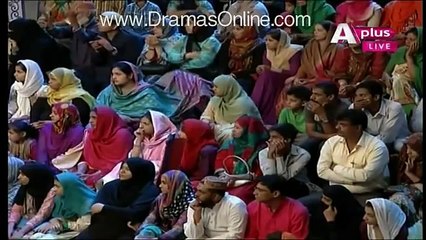 What Happened When Every One Came To Know About Death Of Amjad Sabri On Aplus Channel - Where he was going for ramzan tr