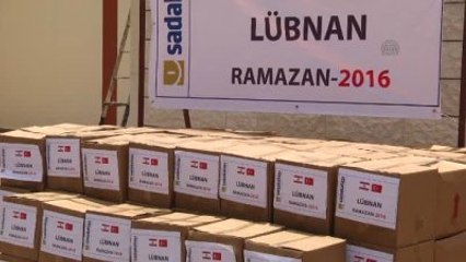 Sadakataşı Derneği'nden Lübnan'da Ramazan Yardımı