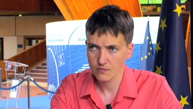 Надежда Савченко о России: Санкции нужно вводить персональные, чтобы меньше страдал народ, а больше страдала власть