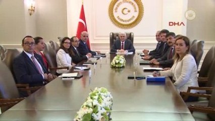 Başbakan Yıldırım Malta Dışişleri Bakanı George Vella'yı Kabul Etti