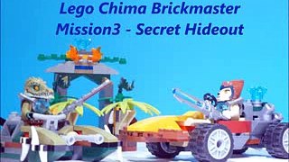Lego Chima(레고 키마의전설) Brickmaster mission 3 - Secret Hideout (Build Review)