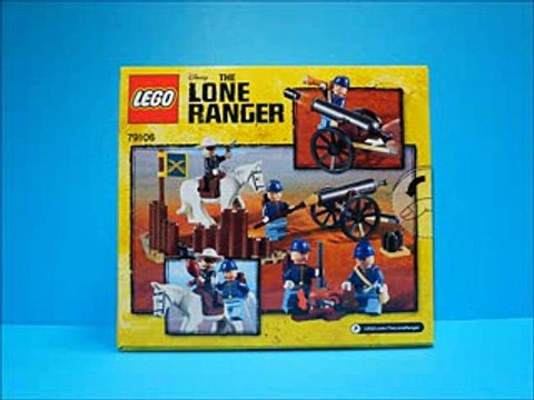 Lego Lone Ranger 79106 Cavalry Builder Set - Build Review 레고 장난감