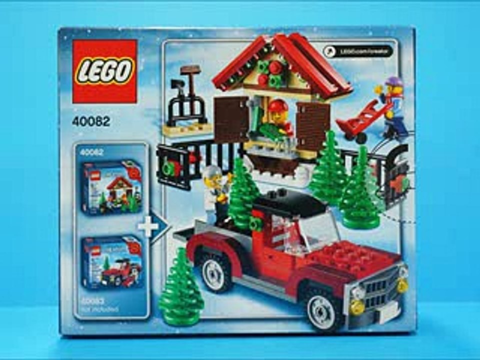 레고 스톱모션 Lego Christmas 40082 Tree Stand - Build Review
