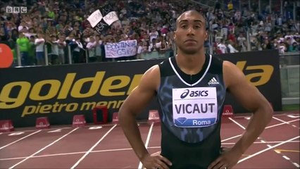 100m H, DL Rome, 02 juin 2016 (Vicaut 3e, rentrée sur les 10'')