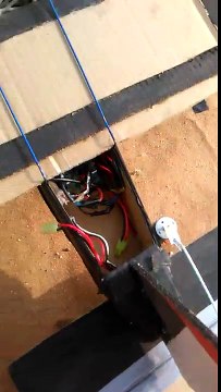 home made RC airplane - high speed.