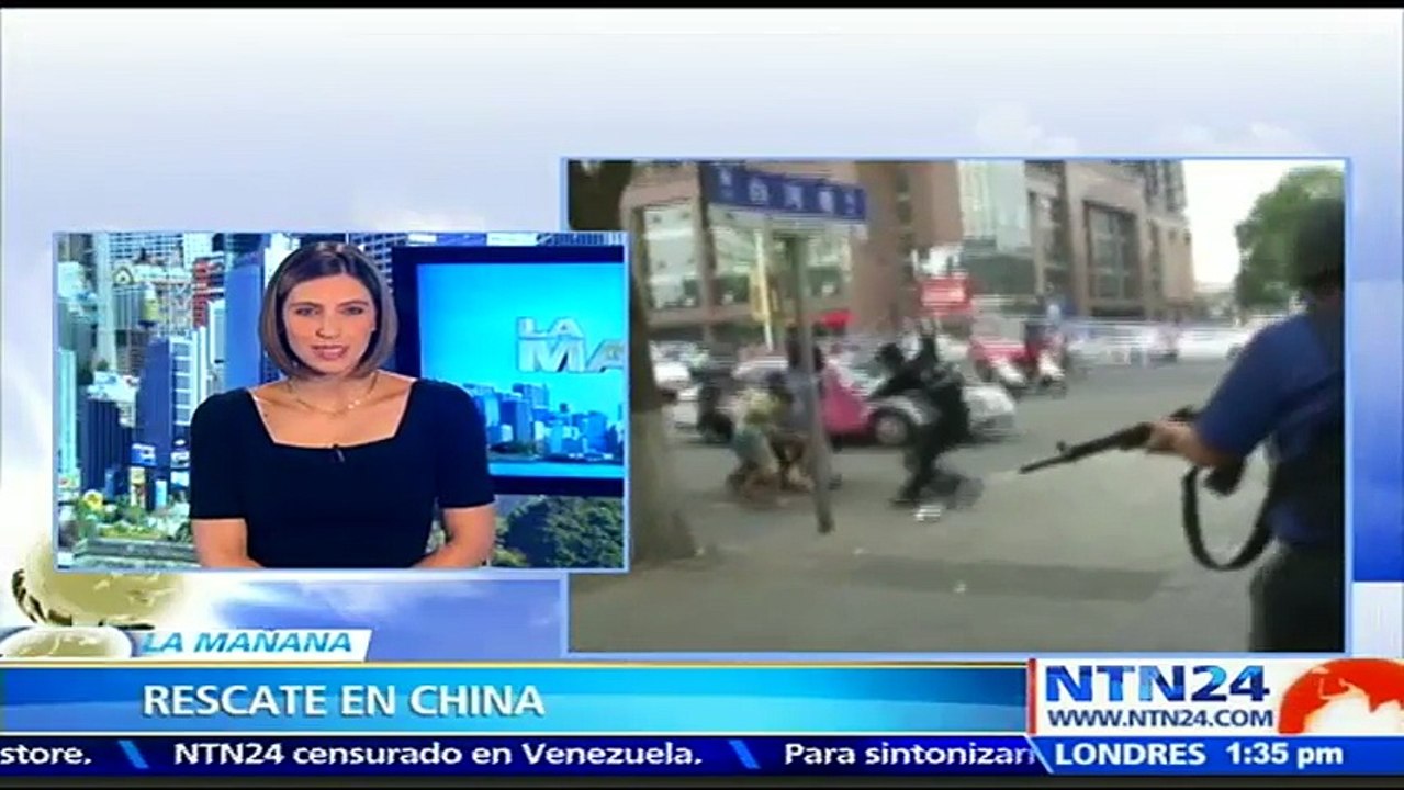 Heroico rescate: autoridades recuperaron a un grupo de rehenes de manos de un delincuente en China