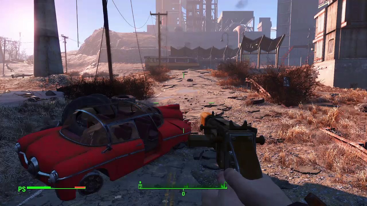 Fallout 4_camino de diamond city