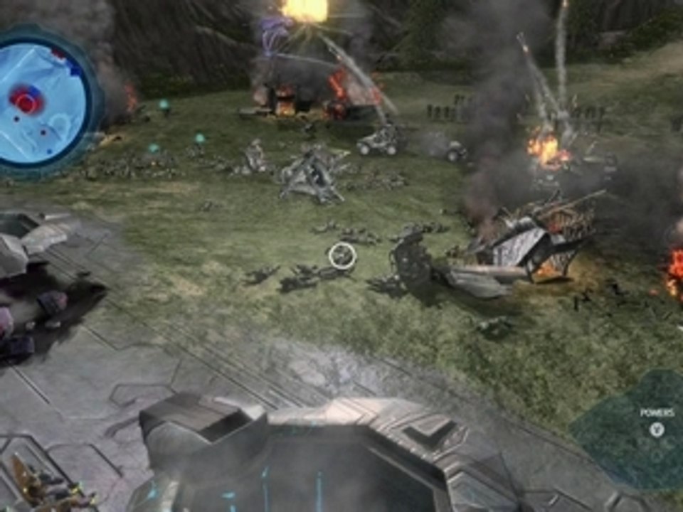 Halo Wars E3 2007 Action Gameplay HD