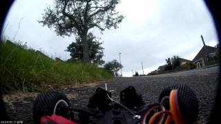 Rc Car FPV Speedrun + Crash