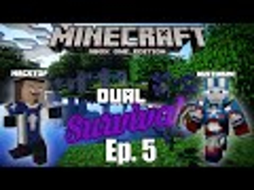 Minecraft Xbox One: Dual Survival W/ MrGstof - Ep. 5