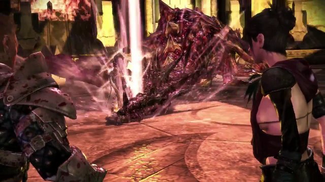 Dragon Age: Origins - Battle with the Archdemon (scene)/ Warden Cousland