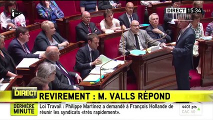 Le gouvernement "garantit" la liberté de manifester "avec constance et esprit de responsabilité"