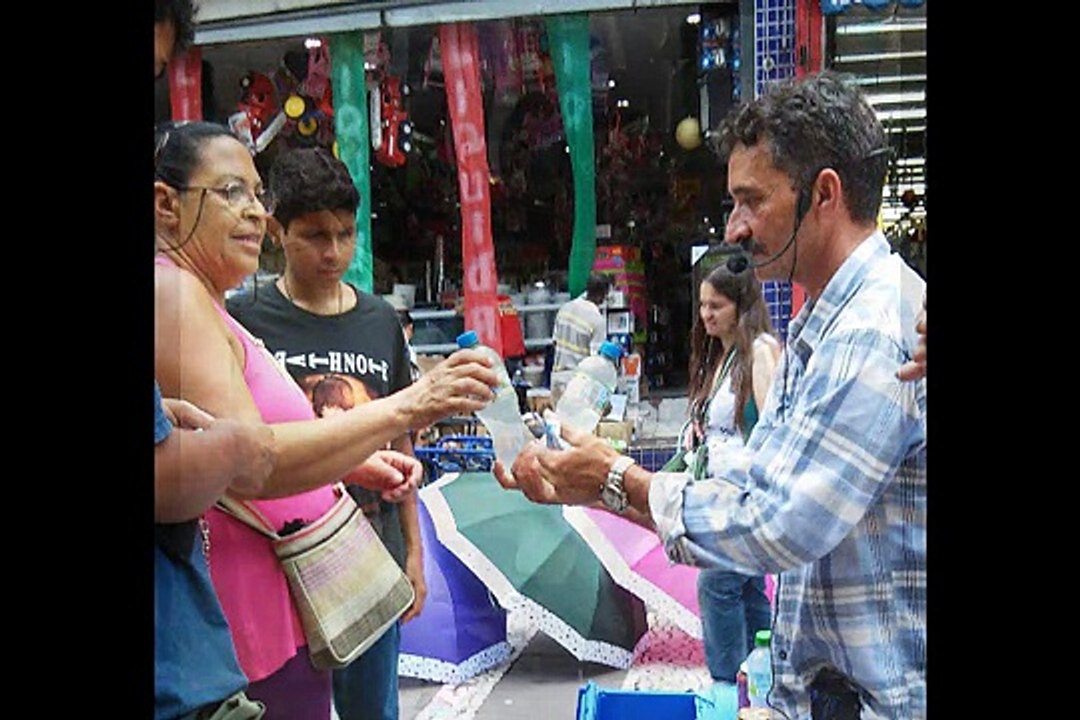 Beijinho No Ombro Vira Água De Coco Na 25 de Março São Paulo