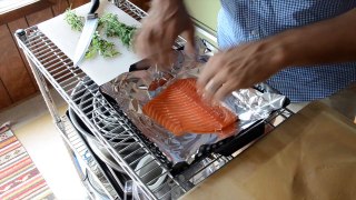 BARBECUED SALMON FILLET RECIPE
