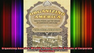 READ book  Organizing America Wealth Power and the Origins of Corporate Capitalism Full EBook