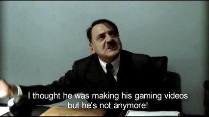 Hitler is informed that TraitorLoxoz is now making Downfall Parodies