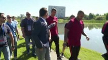 No Comment! Ronaldo Throws Reporter's Microphone into Lake