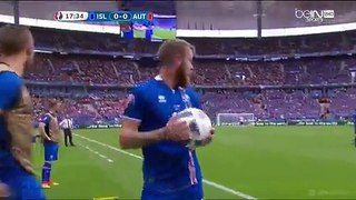 1-0 Doedvarsson Goal HD - Iceland 1-0 Austria - 22-06-2016