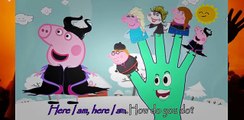 #Peppa Pig Frozen Elsa Spiderman vs Joker #Finger Family #Nursery Rhymes Lyrics and More