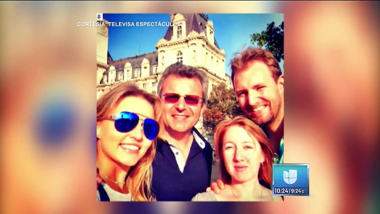 Angelique Boyer Celebrado Día del Padre con su padre recordando a su mama