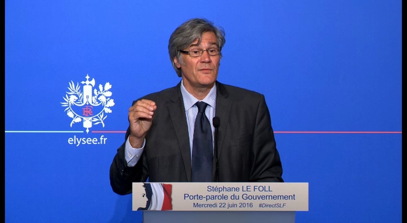 Compte rendu du Conseil des ministres : présentation de la nuit de l'agro-écologie