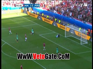 "نانى"يتعادل بالهدف الاول لـ البرتغال فى المجر