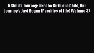 Read A Child's Journey: Like the Birth of a Child Our Journey's Just Begun (Parables of Life)