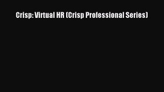 Download Crisp: Virtual HR (Crisp Professional Series) PDF Free