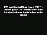 Read CRES Exam Flashcard Study System: CRES Test Practice Questions & Review for the Certified
