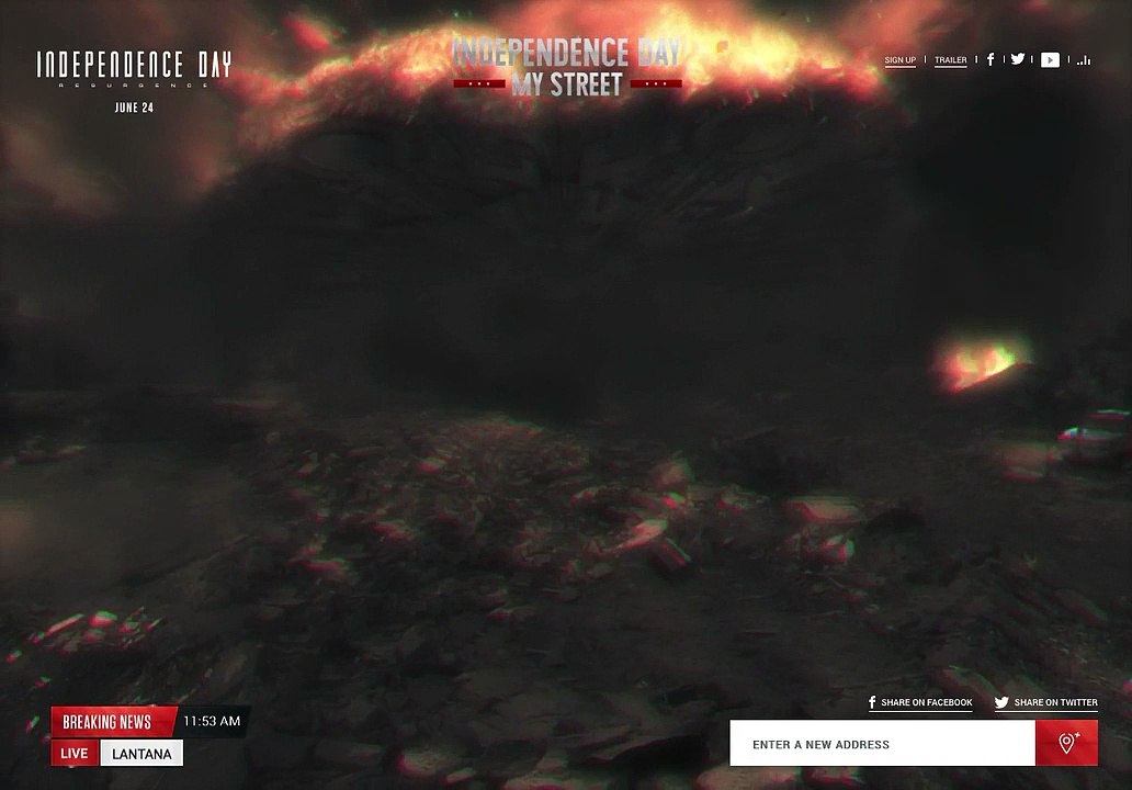 Aliens Attack Lantana TX on Independence Day