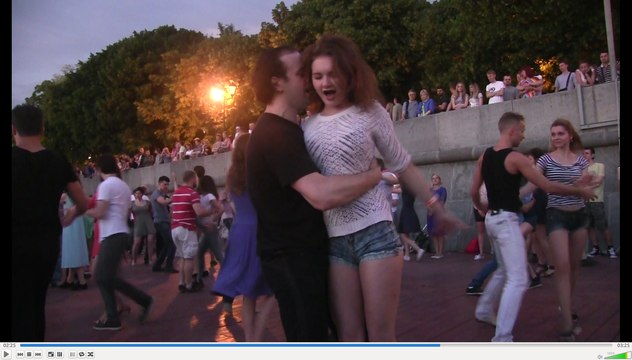 Танцы- Хастл-ОпенЭиры. Парк Горького N 12 19.06.2016