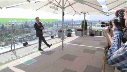 El director Paul Feig presenta la película Cazafantasmas en Moscú